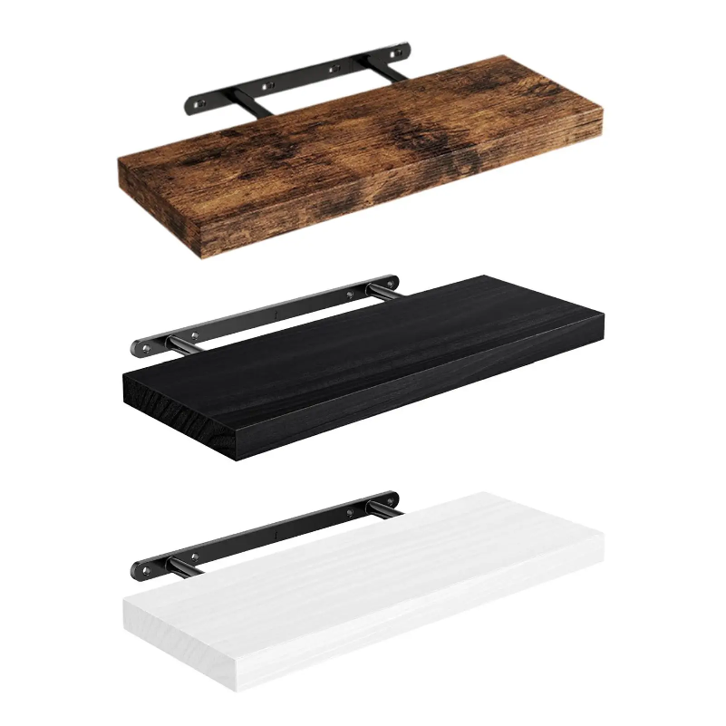 Home Bathroom Shelf - Étagère flottante murale décorative robuste et