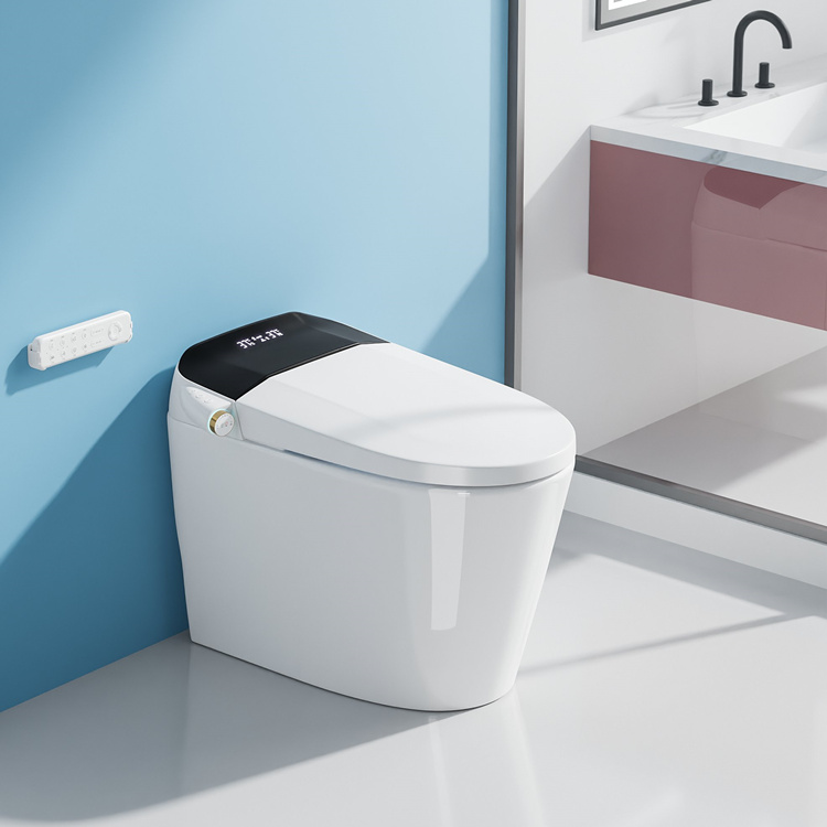 Home In Bathroom - WC intelligent à capteur de chasse