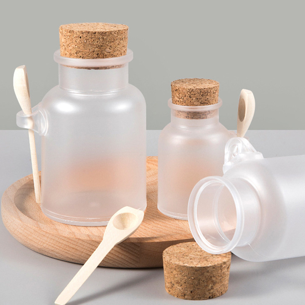Bath Salts Jar - 6 ensembles de bouteilles vides compactes