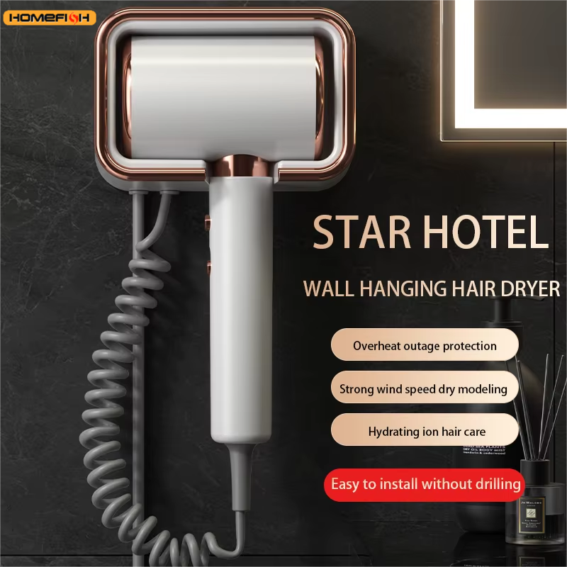Home Depot Bathroom Vanities - HOMEFISH Sèche-cheveux exclusif pour hôtel, sèche-cheveux