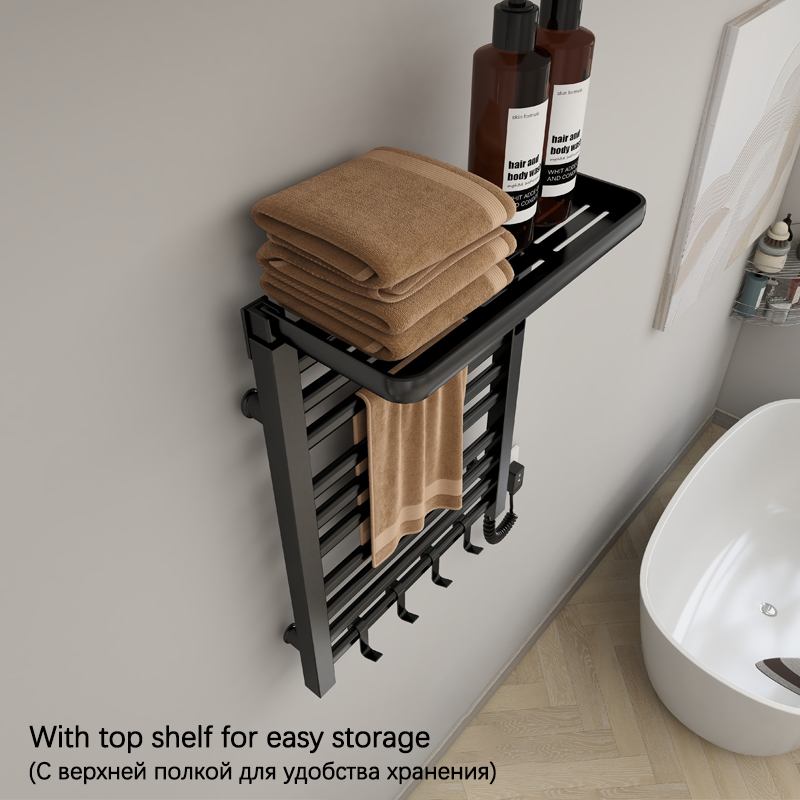 Porte-serviettes chauffant éle - Home Bathroom Shelf avis et prix