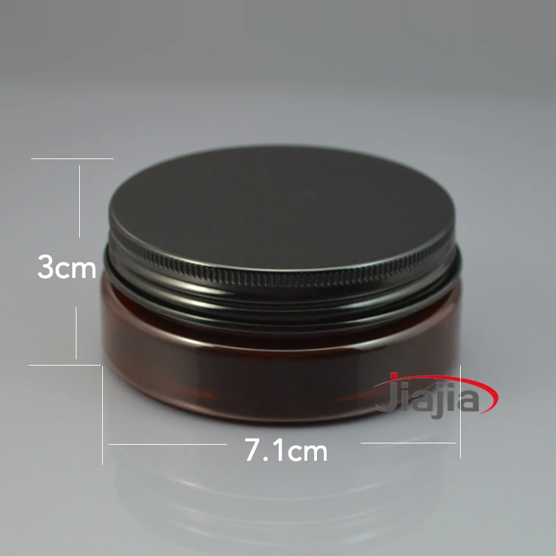 Pot en plastique marron de 50g - Bath Salts Jar avis et prix