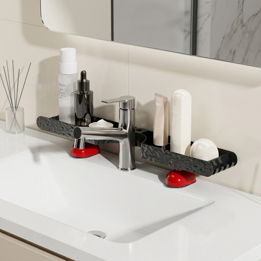 Organisateur de salle de bain, - Home Essentials Bathroom Rack avis et prix