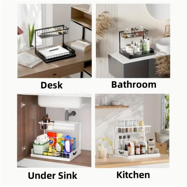 Organisateur de placard coulis - Home Bathroom Shelf avis et prix