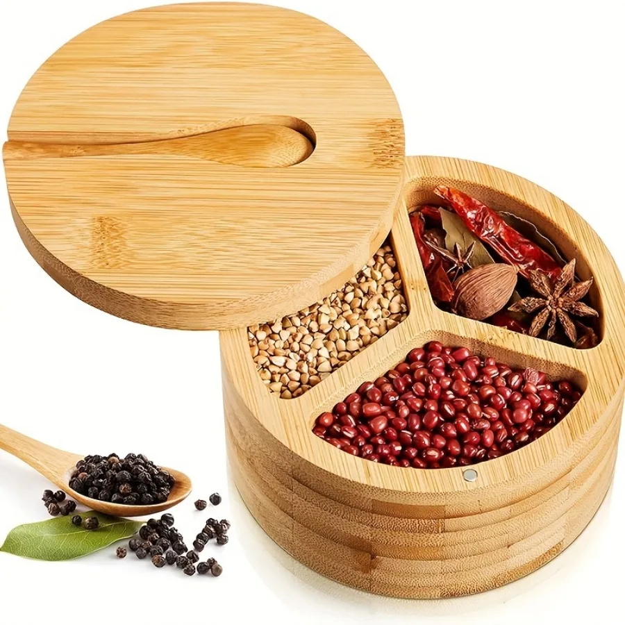 Pot à épices en bois recouvert - Bath Salts Jar avis et prix