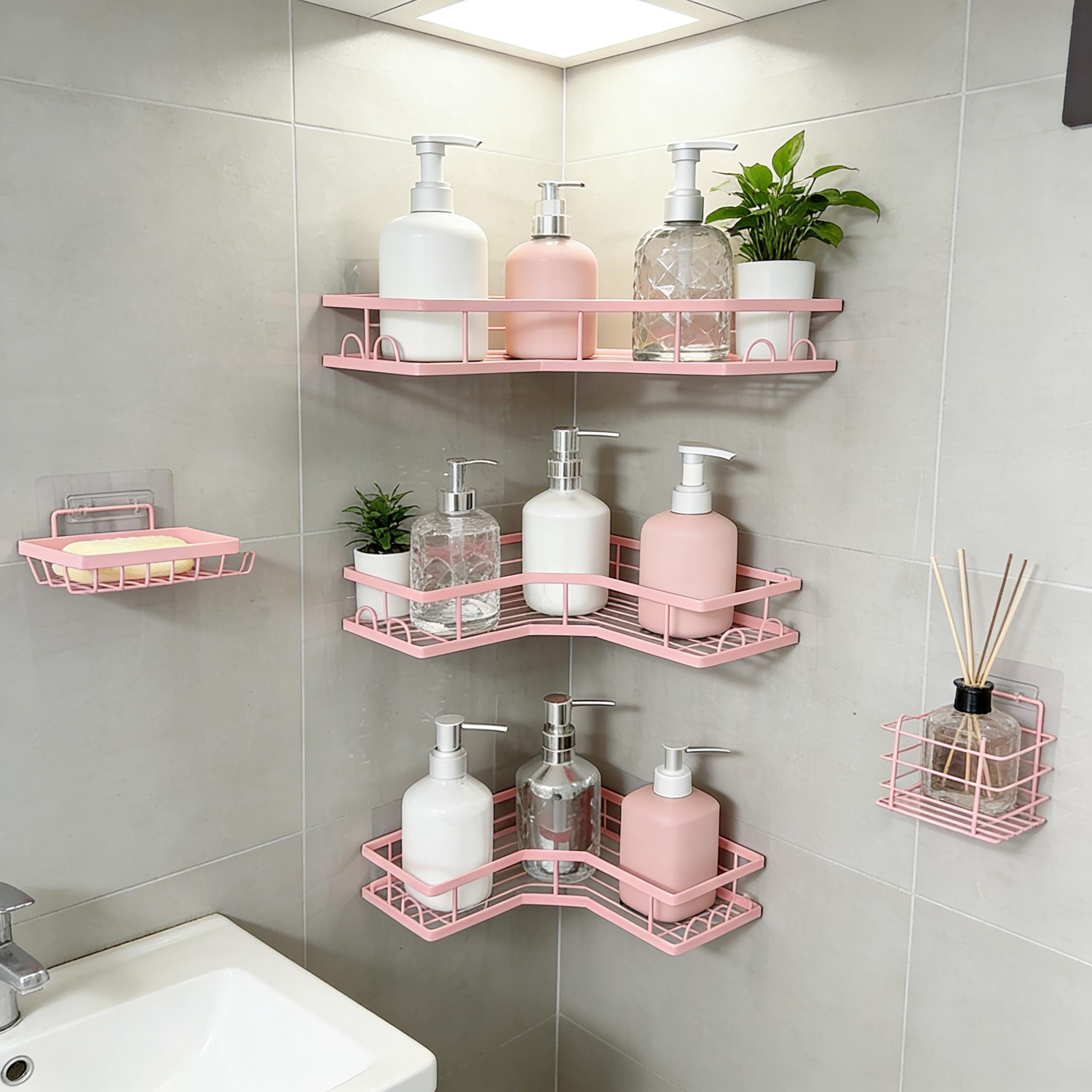 Lot de 5 organiseurs de douche - Home Essentials Bathroom Rack avis et prix