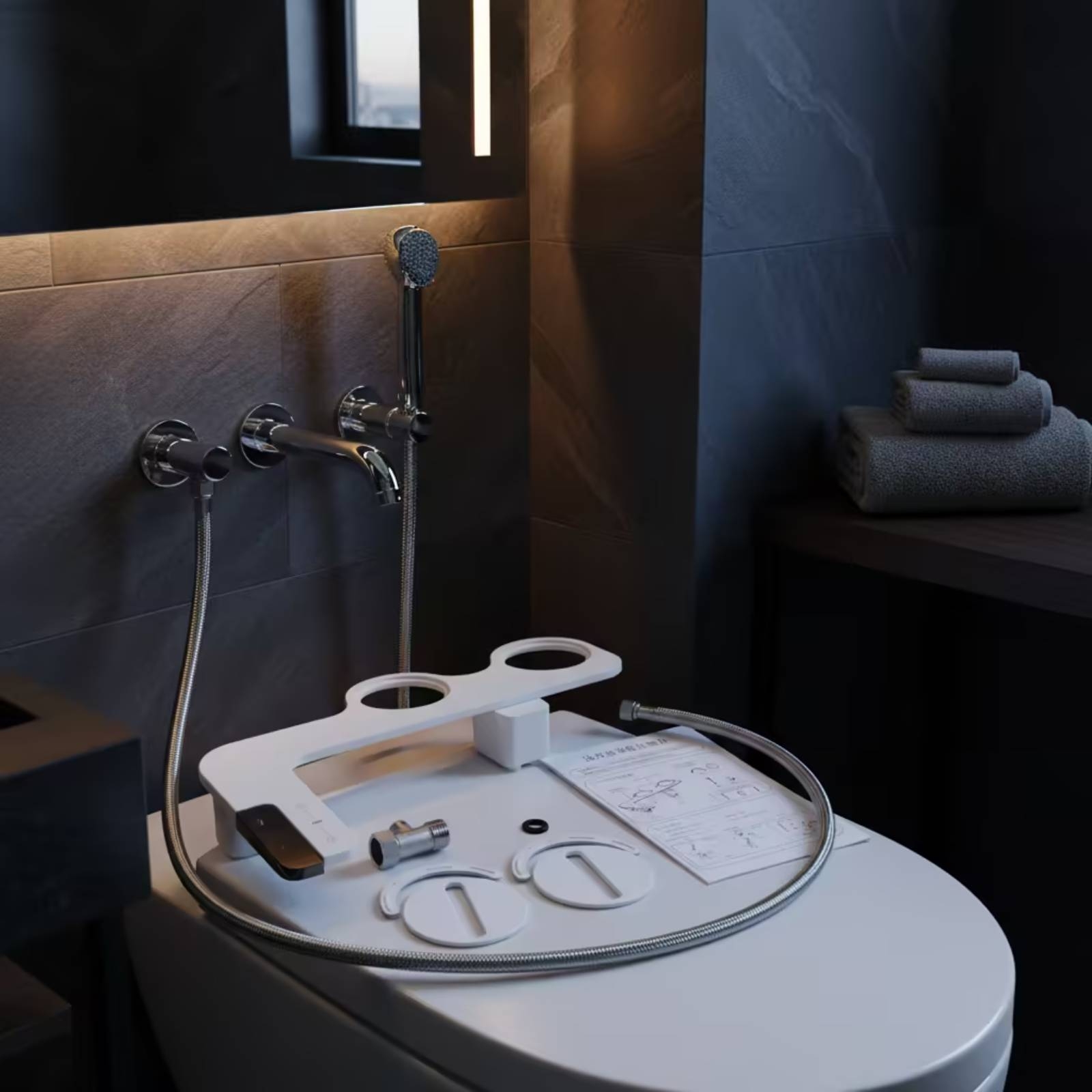 Bidet avec panneau de commande - Home Bathroom Accessories avis et prix