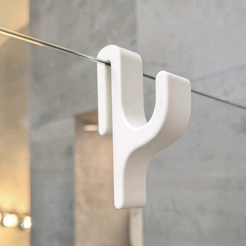 Lot de 2 crochets blancs/2 cro - Home Essentials Bathroom Rack avis et prix
