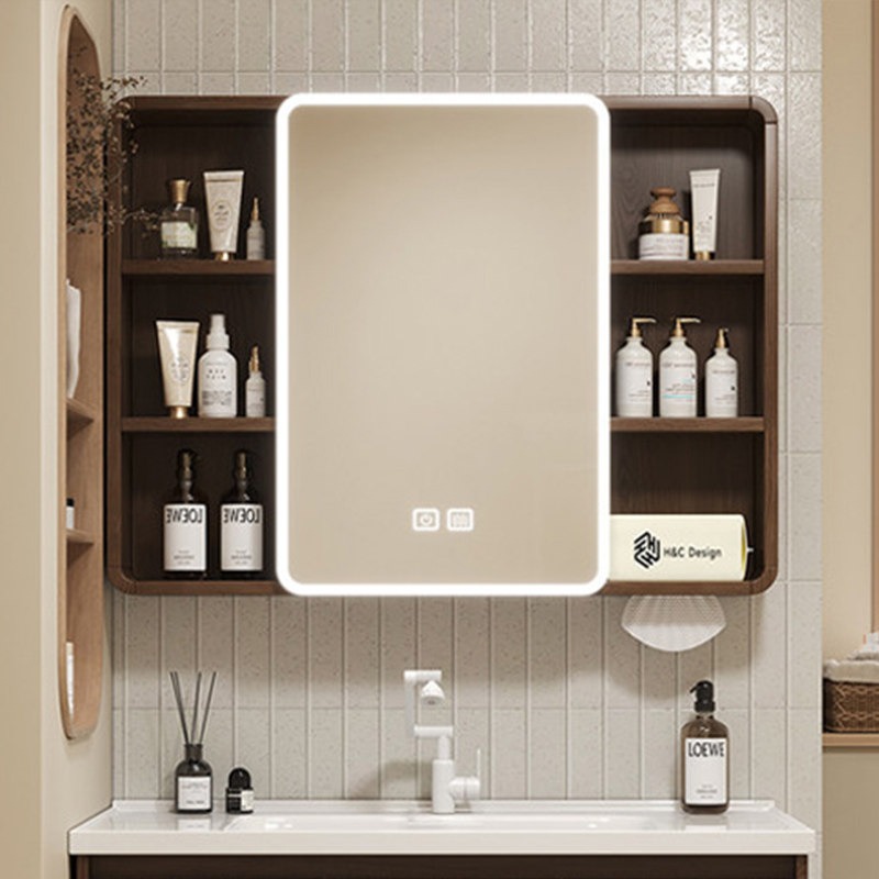 Armoire de toilette miroir ave - Home Bathroom Shelf avis et prix