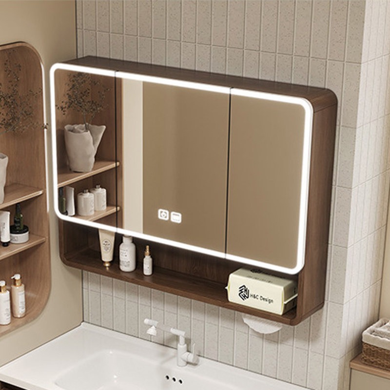 Armoire de toilette miroir ave - Home Bathroom Shelf avis et prix