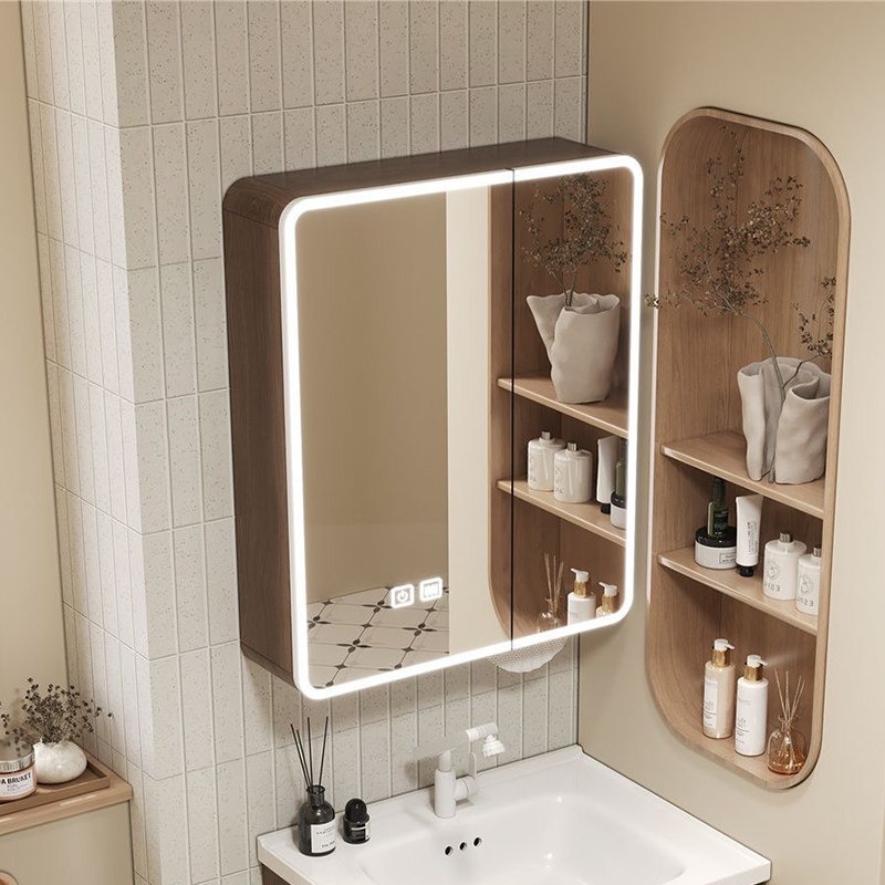 Armoire de toilette miroir ave - Home Bathroom Shelf avis et prix