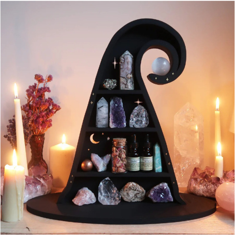 Étagère à bijoux en cristal de - Home Bathroom Shelf avis et prix