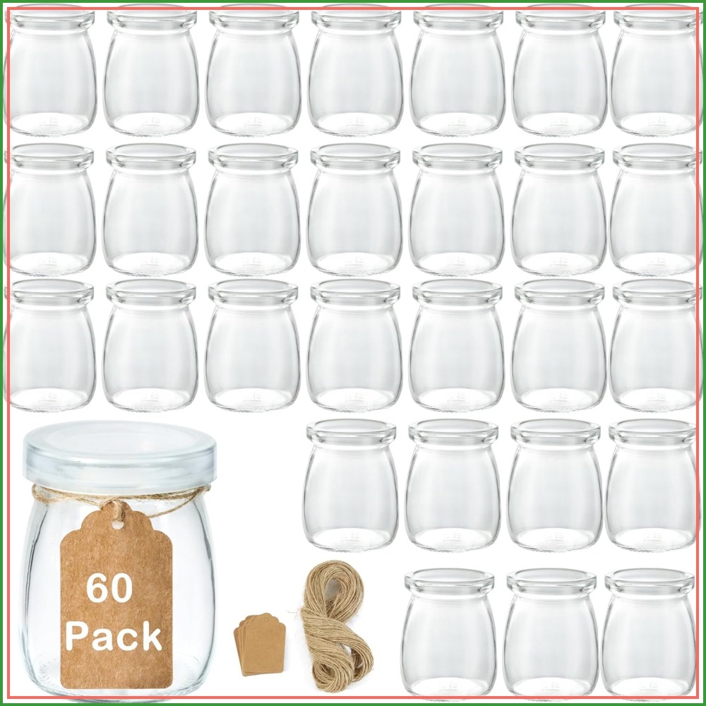 Lot de 60 mini-bocaux en verre - Bath Salts Jar avis et prix