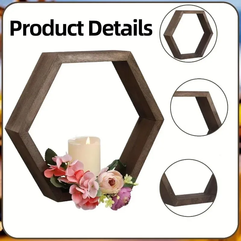 Étagères murales hexagonales f - Home Bathroom Shelf avis et prix