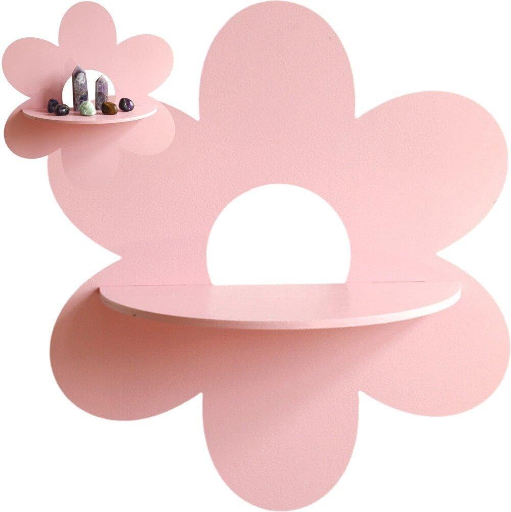 Support mural en forme de fleu - Home Bathroom Shelf avis et prix