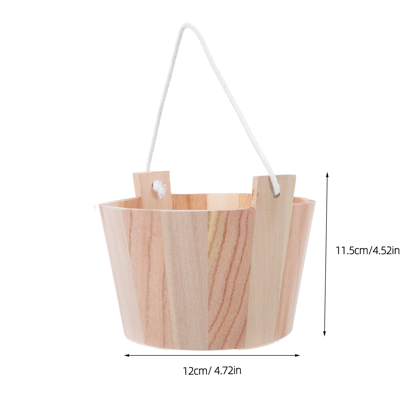 Seau de sauna en bois naturel  - Home Bathroom Accessories avis et prix