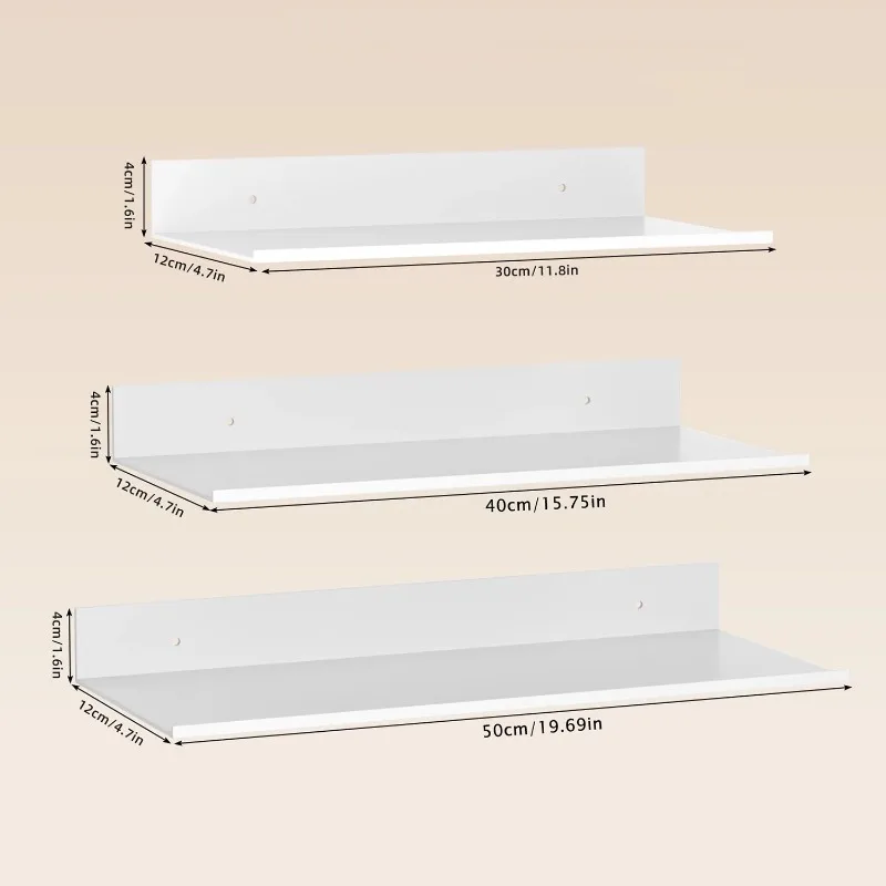 Étagères flottantes en métal,  - Home Bathroom Shelf avis et prix