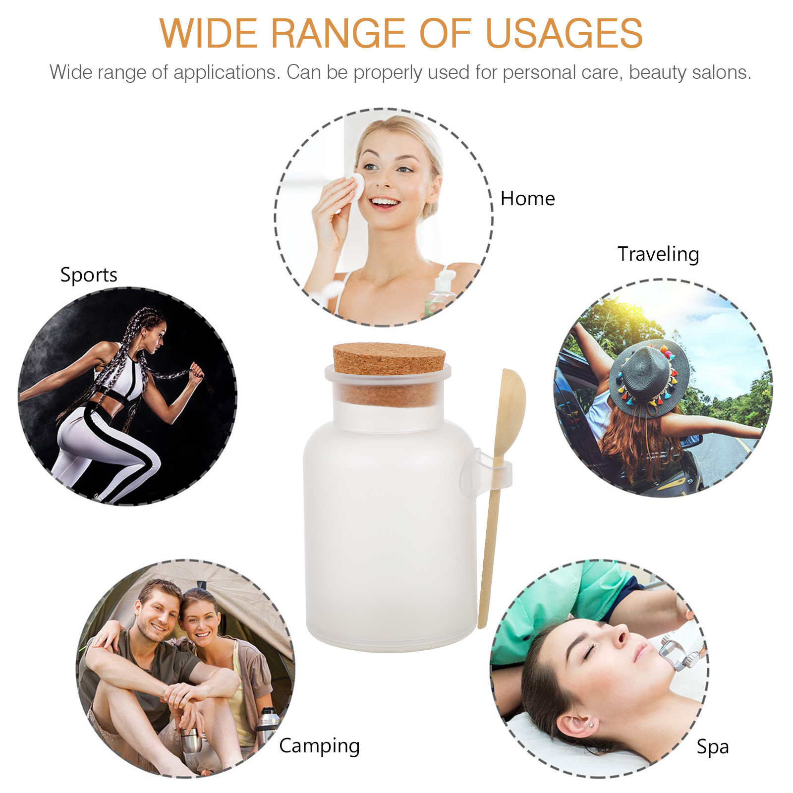 1 pièce – Flacon de voyage por - Bath Salts Jar avis et prix